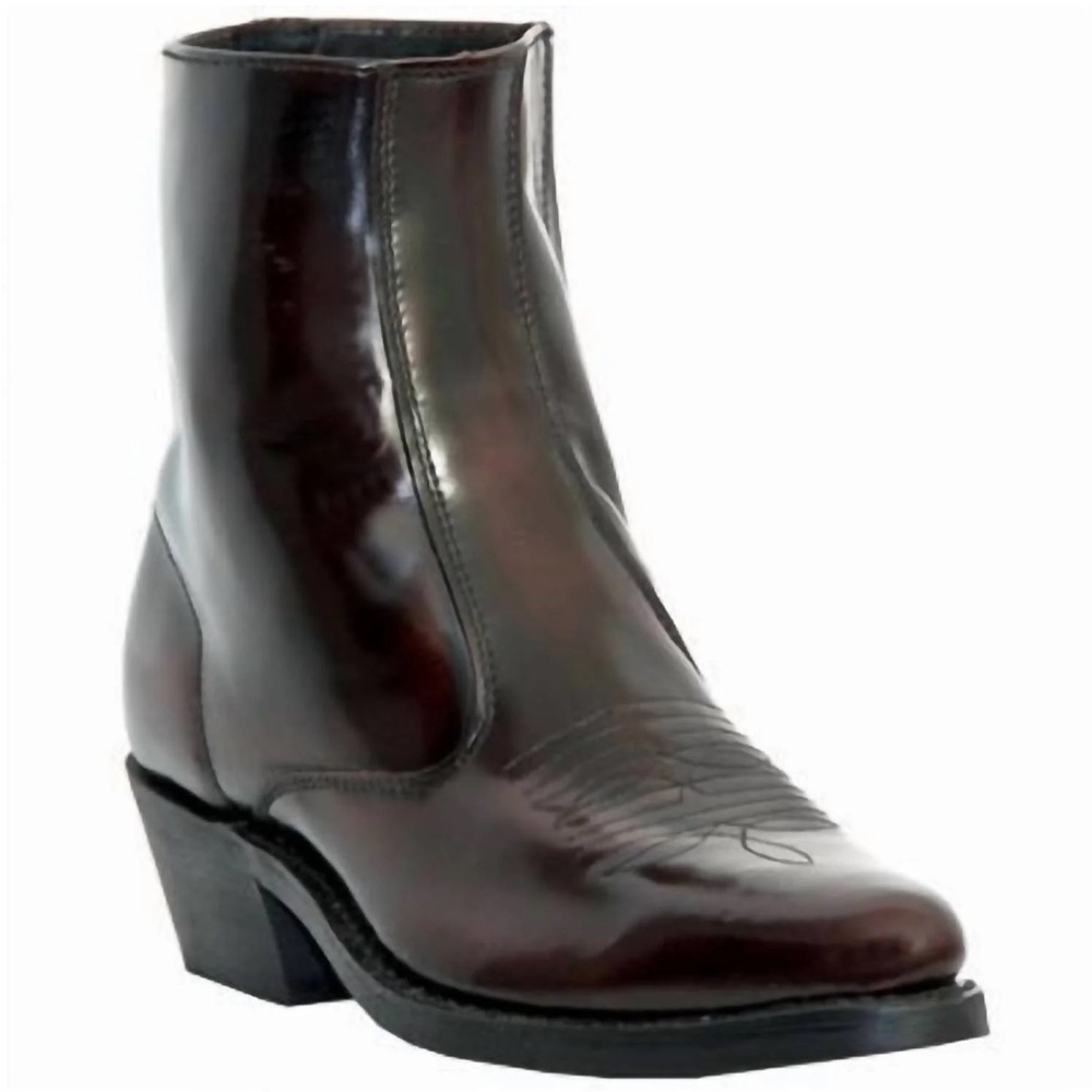 NWT Men’s Laredo Long Haul Size 9.5 Extra Wide Burnt Apple Color Zippered Boots